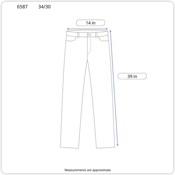 Harley-Davidson Straight Leg Light Wash Jeans - Men's Size 34/30 - Picture 4 of 4